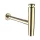 Laufen Design szifon, PVD matt arany H3749800010001