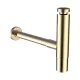 Laufen Design szifon, PVD matt arany H3749800010001