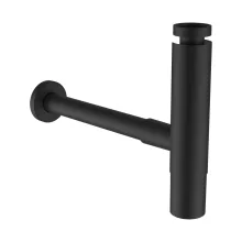 Laufen Design szifon, PVD matt titán fekete H3749800810001