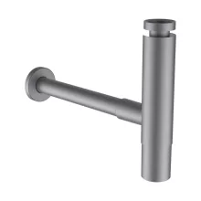   Laufen Design szifon, PVD szálcsiszolt rozsdamentes acél H3749800900001