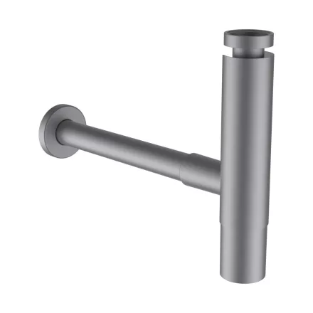 Laufen Design szifon, PVD szálcsiszolt rozsdamentes acél H3749800900001