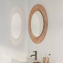   Laufen Kartell by Laufen borostyán tükör, LED világítással H3863330810001