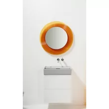   Laufen Kartell by Laufen narancssárga tükör, LED világítással H3863330820001