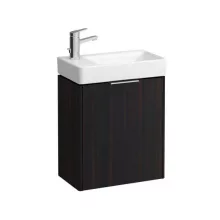   Laufen Base sötét szil alsószekrény 46x51,5x26,7 cm balos ajtóval H4021011102631