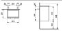 Laufen Base matt antracitszürke alsószekrény 41,5x51,5x32,1 cm balos ajtóval H4021111102661