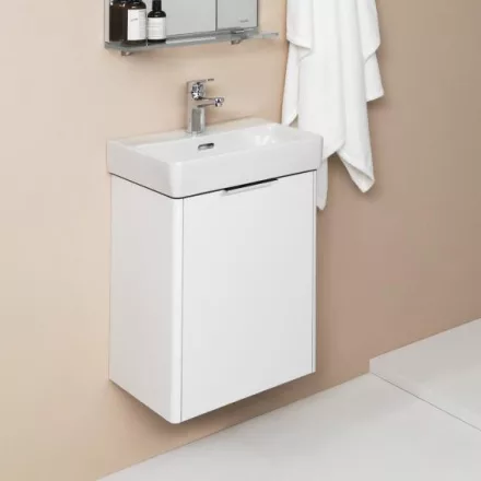 Laufen Base fényes fehér alsószekrény 41,5x51,5x32,1 cm jobbos ajtóval H4021121102611