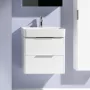 Laufen Base matt fehér alsószekrény 52x51,5x35,8 cm kettő fiókkal H4021521102601