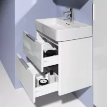   Laufen Base fényes fehér alsószekrény 52x51,5x35,8 cm kettő fiókkal H4021521102611