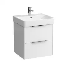   Laufen Base fényes fehér alsószekrény 52x51,5x43,8 cm kettő fiókkal H4021721102611