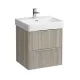 Laufen Base világos szil alsószekrény 52x51,5x43,8 cm kettő fiókkal H4021721102621