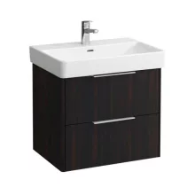   Laufen Base sötét szil alsószekrény 61,5x51,5x43,8 cm kettő fiókkal H4022921102631