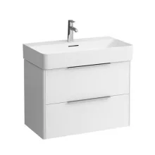   Laufen Base fényes fehér alsószekrény 73,3x51,5x39,1 cm kettő fiókkal H4023521102611