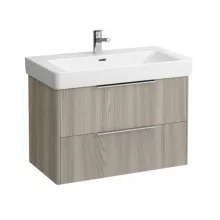   Laufen Base világos szil alsószekrény 80,9x51,5x43,8 cm kettő fiókkal H4023921102621