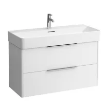   Laufen Base fényes fehér alsószekrény 93x51,5x39,1 cm kettő fiókkal H4024121102611