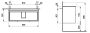 Laufen Base matt antracitszürke alsószekrény 93x51,5x39,1 cm kettő fiókkal H4024121102661