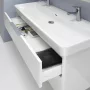 Laufen Base matt fehér alsószekrény 115,9x51,5x43,8 cm kettő fiókkal H4024921102601