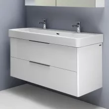   Laufen Base fényes fehér alsószekrény 115,9x51,5x43,8 cm kettő fiókkal H4024921102611