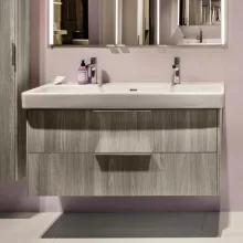   Laufen Base világos szil alsószekrény 115,9x51,5x43,8 cm kettő fiókkal H4024921102621