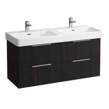   Laufen Base sötét szil alsószekrény 115,9x51,5x43,8 cm négy fiókkal H4024941102631