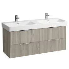   Laufen Base világos szil alsószekrény 125,8x51,5x43,8 cm négy fiókkal H4025141102621
