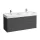 Laufen Base matt antracitszürke alsószekrény 125,8x51,5x43,8 cm négy fiókkal H4025141102661