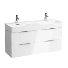   Laufen Base fényes fehér alsószekrény 117,8x39,1x51,5 cm négy fiókkal H4025341102611