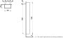 Laufen Base világos szil magas szekrény 35x165x18 cm balos ajtóval H4026511102621