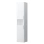 Laufen Base fényes fehér magas szekrény 165 cm 2 balos ajtóval és nyitott résszel H4026911102611