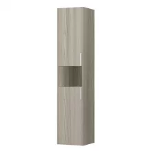   Laufen Base világos szil magas szekrény 165 cm 2 balos ajtóval és nyitott résszel H4026911102621