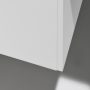 Laufen Base matt fehér magas szekrény 35x33,6x165 cm kettő jobbos ajtóval és nyitott résszel H4027021102601