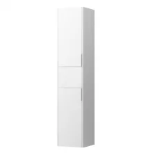   Laufen Base fényes fehér magas szekrény 35x33,6x165 cm kettő balos ajtóval és fiókkal H4027111102611