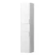 Laufen Base fényes fehér magas szekrény 35x33,6x165 cm kettő balos ajtóval és fiókkal H4027111102611