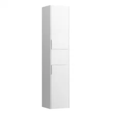   Laufen Base matt fehér magas szekrény 35x33,6x165 cm kettő jobbos ajtóval és fiókkal H4027121102601