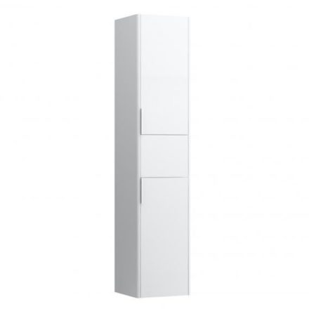Laufen Base fényes fehér magas szekrény 35x33,6x165 cm kettő jobbos ajtóval és fiókkal H4027121102611
