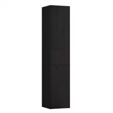   Laufen Base sötét szil magas szekrény 35x33,6x165 cm kettő jobbos ajtóval és fiókkal H4027221102631