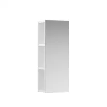   Laufen Base fényes fehér nyitott polcos elem 25x18,5x70 cm tükörrel H4029501102611