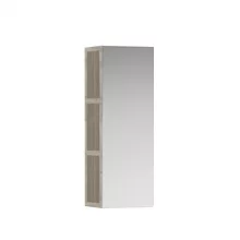   Laufen Base világos szil nyitott polcos elem 25x18,5x70 cm tükörrel H4029501102621