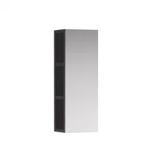   Laufen Base sötét szil nyitott polcos elem 25x18,5x70 cm tükörrel H4029501102631