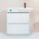 Laufen Base matt fehér alsószekrény 77x35x78 cm kettő fiókkal H4030021102601
