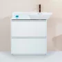 Laufen Base matt fehér alsószekrény 77x35x78 cm kettő fiókkal H4030021102601