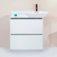  Laufen Base matt fehér alsószekrény 77x35x78 cm kettő fiókkal H4030041102601