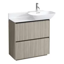   Laufen Base világos szil alsószekrény 77x35x78 cm kettő fiókkal H4030041102621