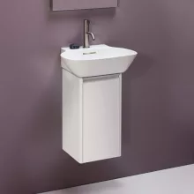   Laufen Base matt fehér alsószekrény 28x30x52 cm balos ajtóval H4030111102601