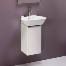   Laufen Base matt fehér alsószekrény 28x30x52 cm balos ajtóval H4030131102601