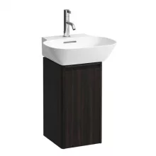   Laufen Base sötét szil alsószekrény 28x30x52 cm balos ajtóval H4030131102631