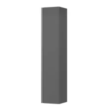   Laufen Base matt antracitszürke magas szekrény 35x33x165 cm jobbos ajtóval H4030321102661