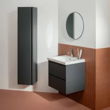   Laufen Lani antracit alsószekrény 48,2x44,8x51,5cm, két fiókkal H4035121122661