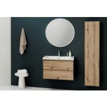   Laufen Lani tölgy színű alsószekrény 48,2x44,8x51,5 cm két fiókkal H4035121122671