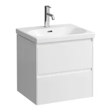   Laufen Lani matt fehér alsószekrény 53,4x44,8x51,5cm, két fiókkal H4035221122601