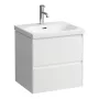 Laufen Lani matt fehér alsószekrény 53,4x44,8x51,5cm, két fiókkal H4035221122601